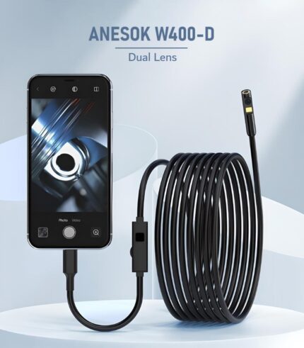 ANESOK W400 D Dual Lens USB Endoscope Camera 5.5mm 3 in 1 Android iOS Single Lens Rigid stagev1.endoscope.bg 3 3 - stagev1.endoscope.bg